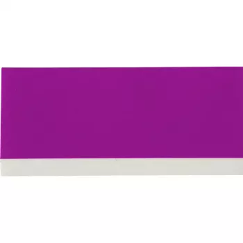 Selbstklebendes Druckeretikett Brady M21-750-595-PL – Vinyl, lila auf weiß, 1,91 cm × 6,4 m