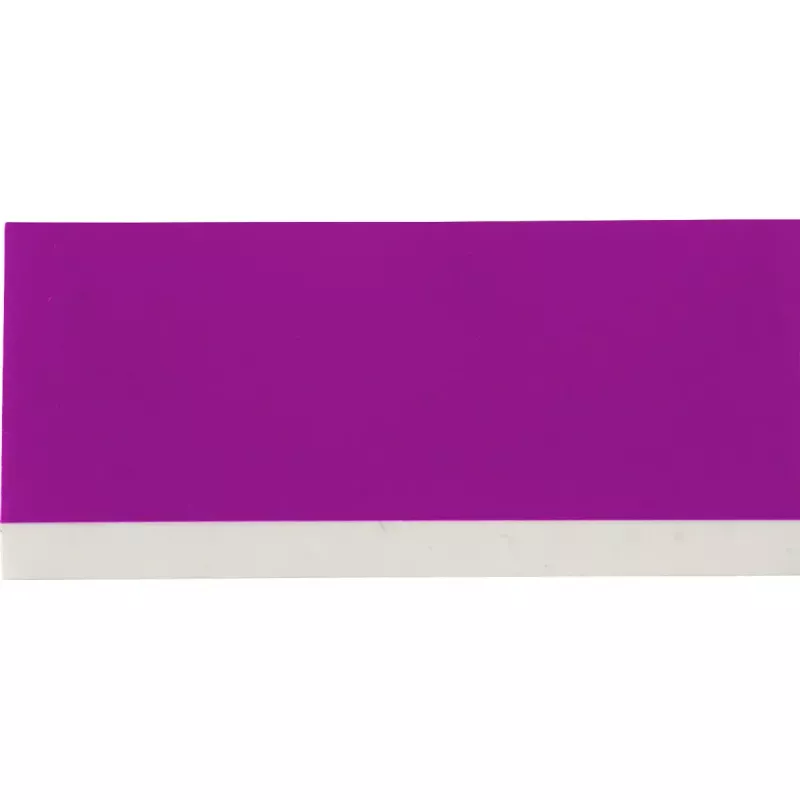Selbstklebendes Druckeretikett Brady M21-750-595-PL – Vinyl, lila auf weiß, 1,91 cm × 6,4 m