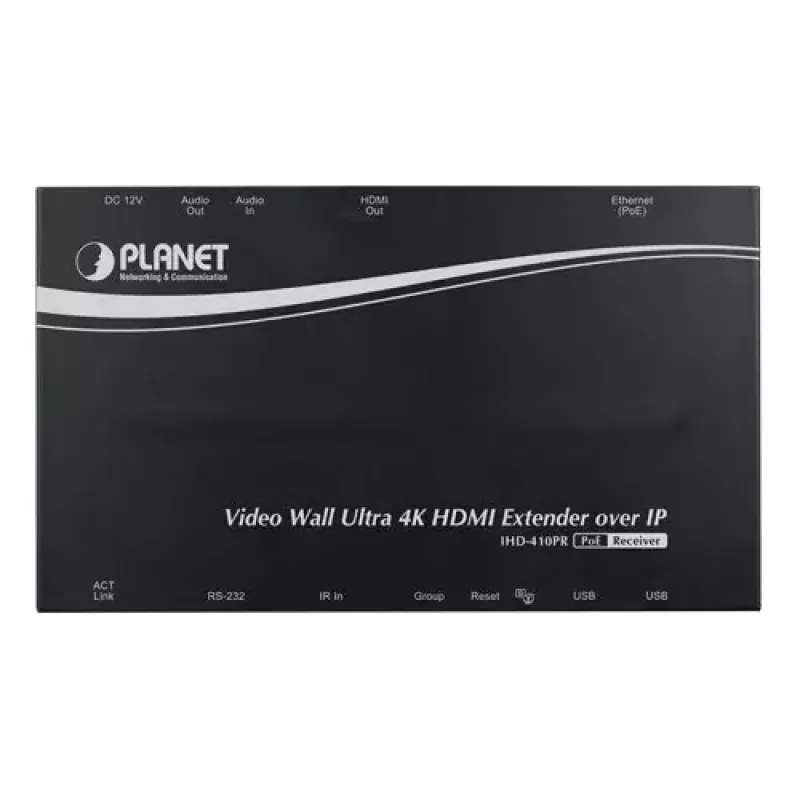 PLANET IHD-410PR Video-Wall-Ultra-4K-HDMI/USB-Empfänger
