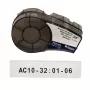 Selbstklebendes Endlosdruckeretikett Brady M21-750-414 — 1,9 cm Höhe, schwarz auf weiß