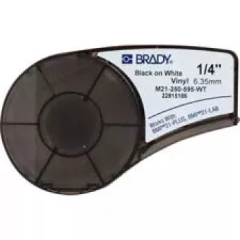Selbstklebendes Druckeretikett Brady 139744 Schwarz Weiß