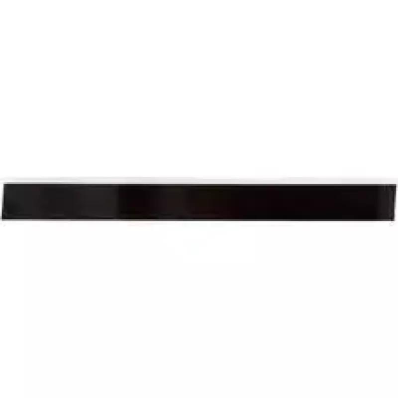 Selbstklebendes Druckeretikett Brady 139742 — Acryl/Vinyl, 1,27 cm × 6,4 m, schwarz auf weiß