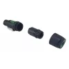 4-Pol speakON Kabelstecker EQUIP 4-polig Buchse, schwarz, 22,5×22,5 mm, 30 g