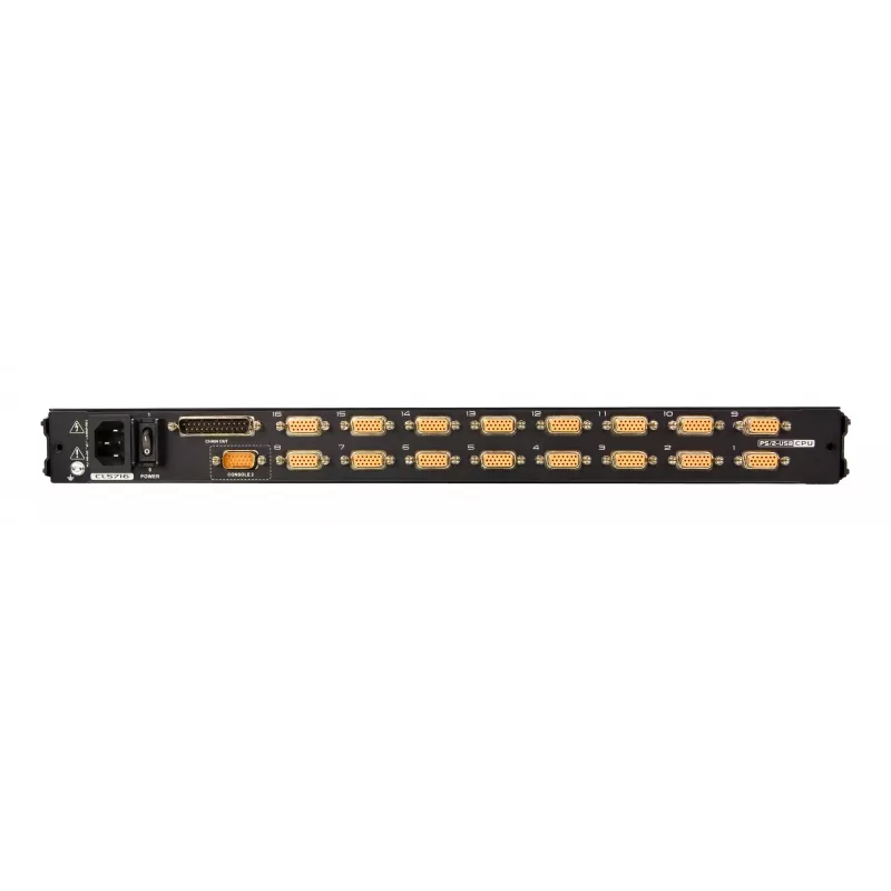 ATEN CL5716M Rack-Konsole 43,2 cm (17 Zoll) 1280 x 1024 Pixel Metall, Kunststoff Schwarz 1U