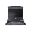 ATEN CL5716M Rack-Konsole 43,2 cm (17 Zoll) 1280 x 1024 Pixel Metall, Kunststoff Schwarz 1U