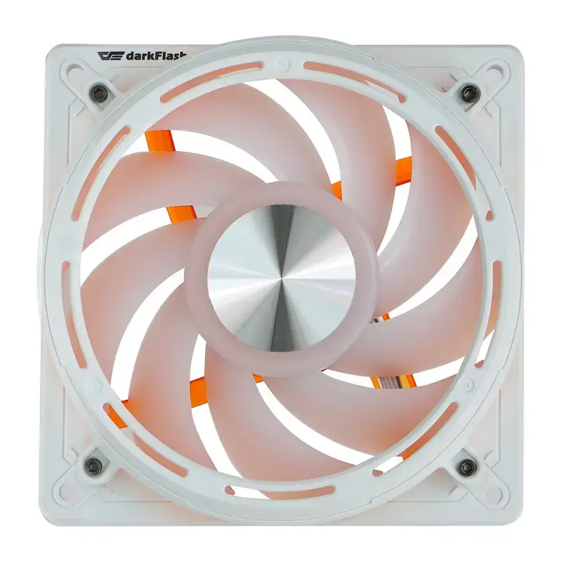Gehäuselüfter Darkflash DE8 (weiß) — Einzellüfter/Gehäusekühlung