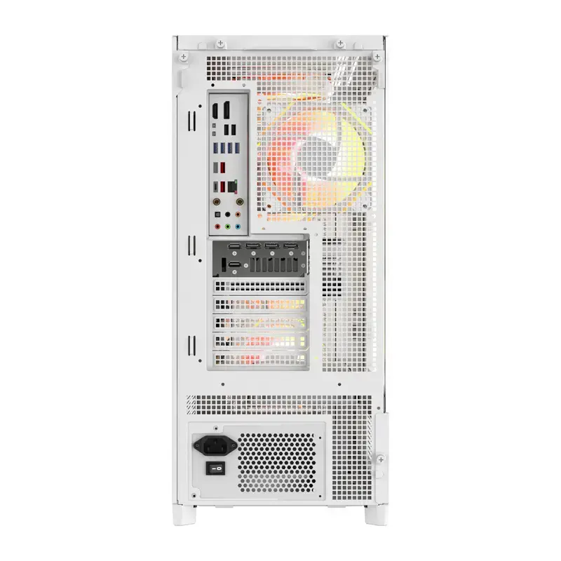 Computergehäuse Darkflash AIRNOVA (weiß) mit 3 vorinstallierten Lüftern