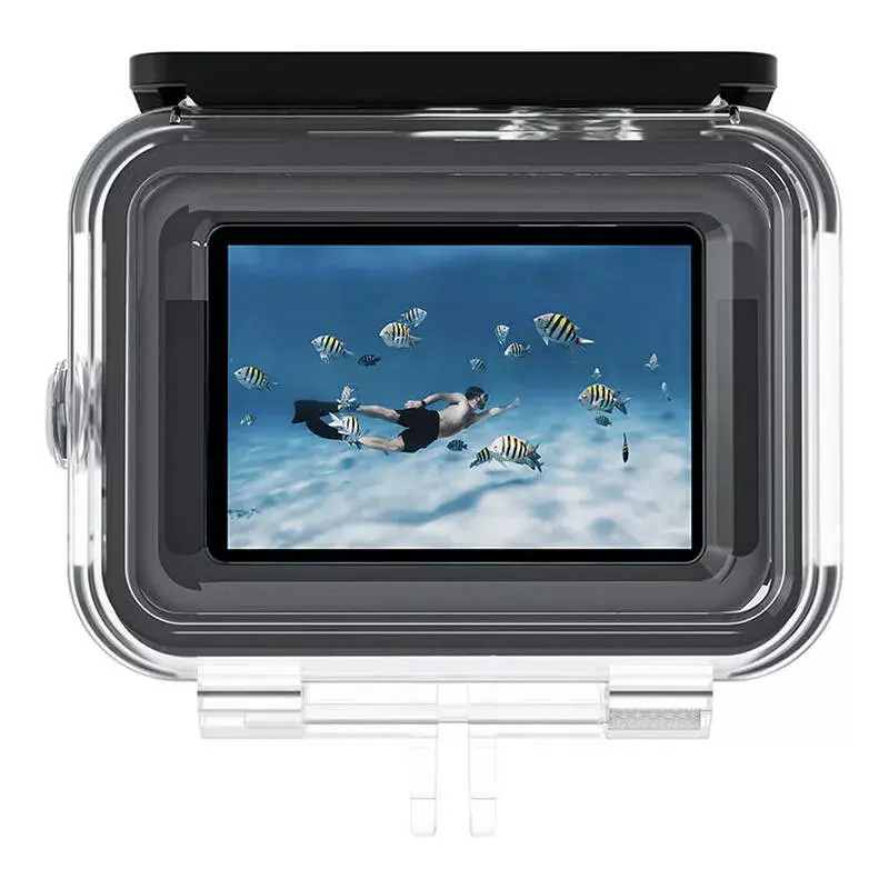 Schutzhüllen-Kombi Telesin für GoPro Hero 12/11/10/9 – Set aus Hartschale und Silikonhülle