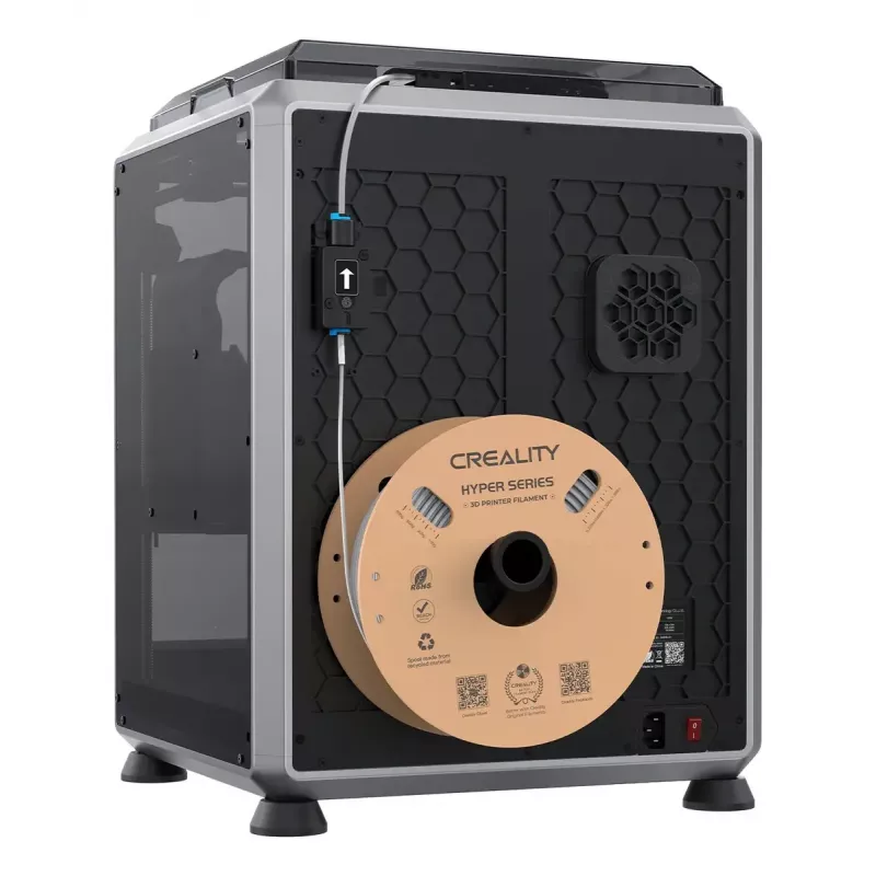 3D-Drucker Creality K1C FDM Wi‑Fi — PLA/ABS/ASA/PETG/TPU, Schichtdicke 0,1–0,35 mm, 4,3 Zoll Touchscreen, 100–240 V