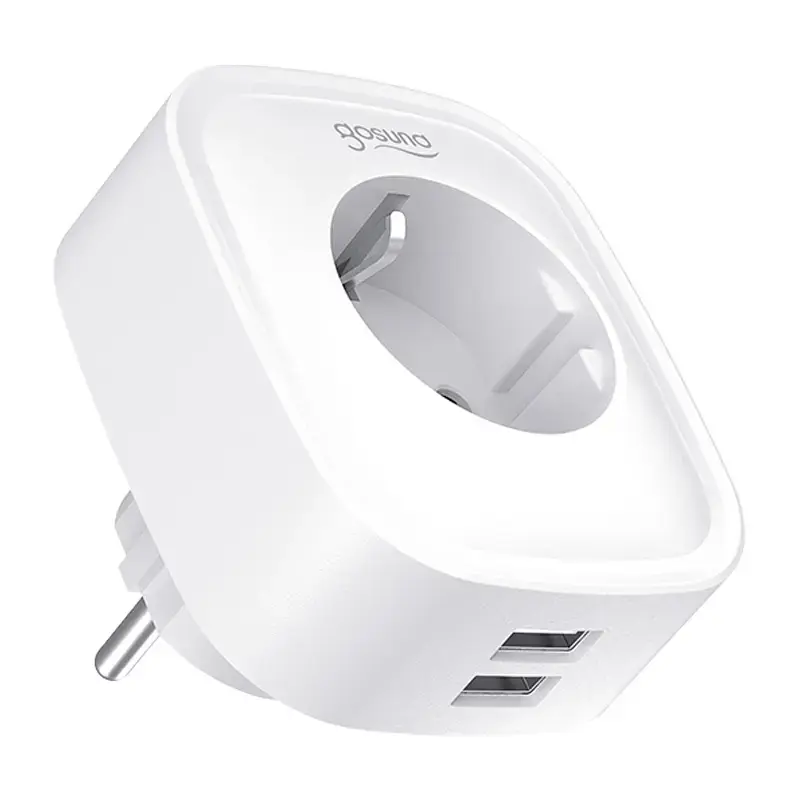 Smart-WLAN-Steckdose Gosund SP112-M mit 2x USB — Zweierpack