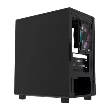 Computergehäuse DarkFlash DB330M Schwarz v2 mit drei vorinstallierten Lüftern