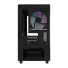 Computergehäuse DarkFlash DB330M Schwarz v2 mit drei vorinstallierten Lüftern