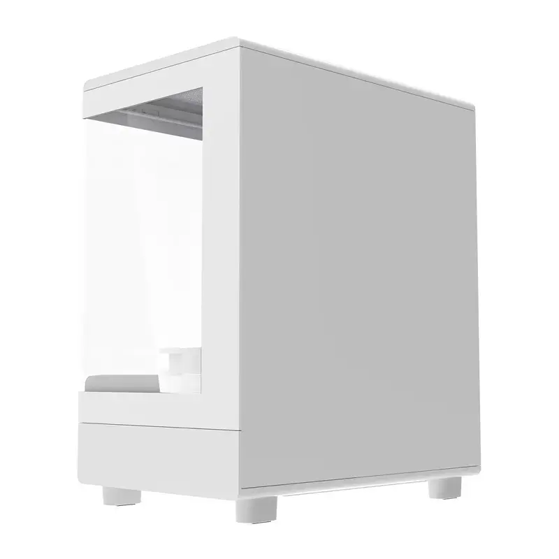 Darkflash Computergehäuse DB330M Weiß v2 mit drei vorinstallierten Lüftern, micro-ATX/mATX-Unterstützung