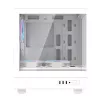 Darkflash Computergehäuse DB330M Weiß v2 mit drei vorinstallierten Lüftern, micro-ATX/mATX-Unterstützung