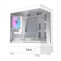 Darkflash Computergehäuse DB330M Weiß v2 mit drei vorinstallierten Lüftern, micro-ATX/mATX-Unterstützung