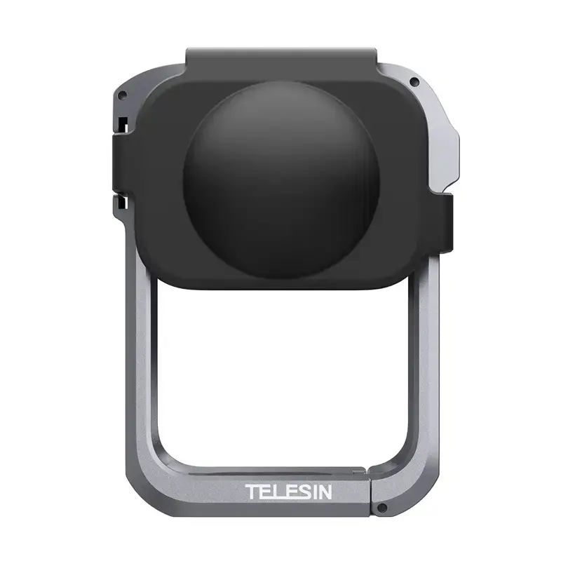 Metall-Schutzkäfig Telesin für DJI Osmo 360 – leichter Metallrahmen, Befestigungspunkte