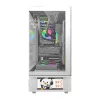 Computergehäuse DarkFlash DS950V mit integriertem Display, weiß, inklusive 6 Lüfter