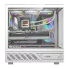Computergehäuse DarkFlash DS950V mit integriertem Display, weiß, inklusive 6 Lüfter