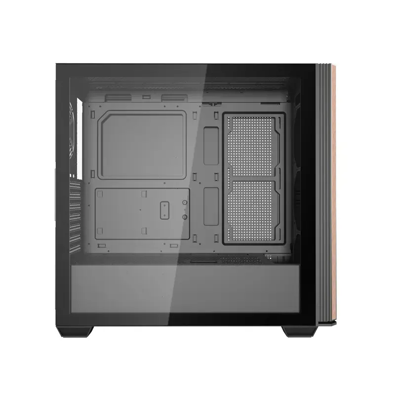 ATX-Computergehäuse Darkflash DS900WS — Midi-Tower, ohne Lüfter, schwarz