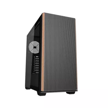 ATX-Computergehäuse Darkflash DS900WS — Midi-Tower, ohne Lüfter, schwarz