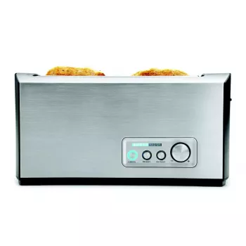 Toaster Gastroback Design Pro 4S 2 Scheiben 1500 W Schwarz Edelstahl