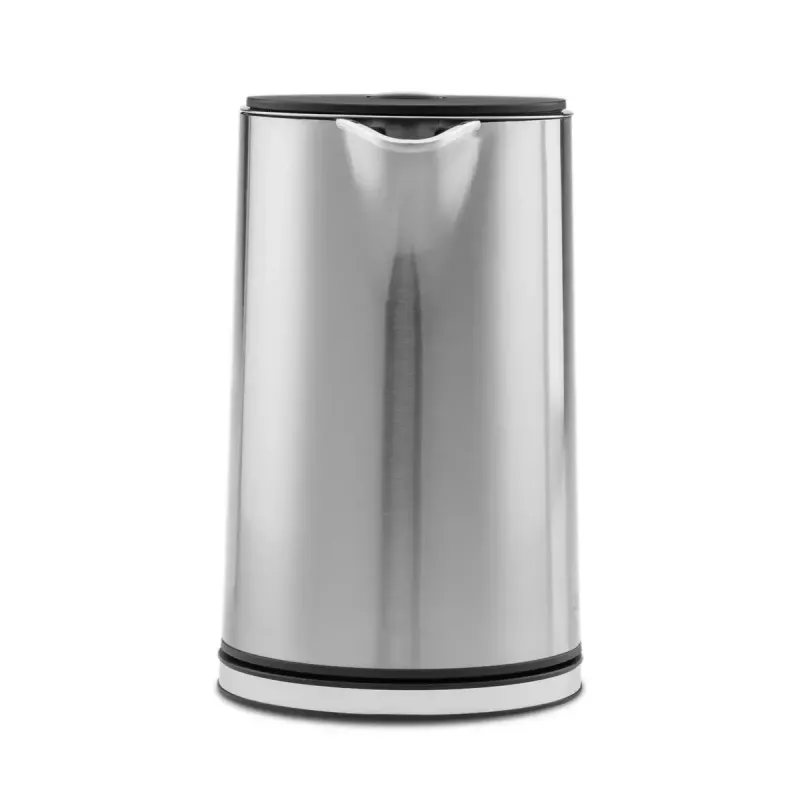 Elektrischer Wasserkocher GASTROBACK Design Cool Touch 1,5 L 2200 W, Edelstahl/Schwarz