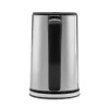 Elektrischer Wasserkocher GASTROBACK Design Cool Touch 1,5 L 2200 W, Edelstahl/Schwarz