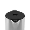 Elektrischer Wasserkocher GASTROBACK Design Cool Touch 1,5 L 2200 W, Edelstahl/Schwarz
