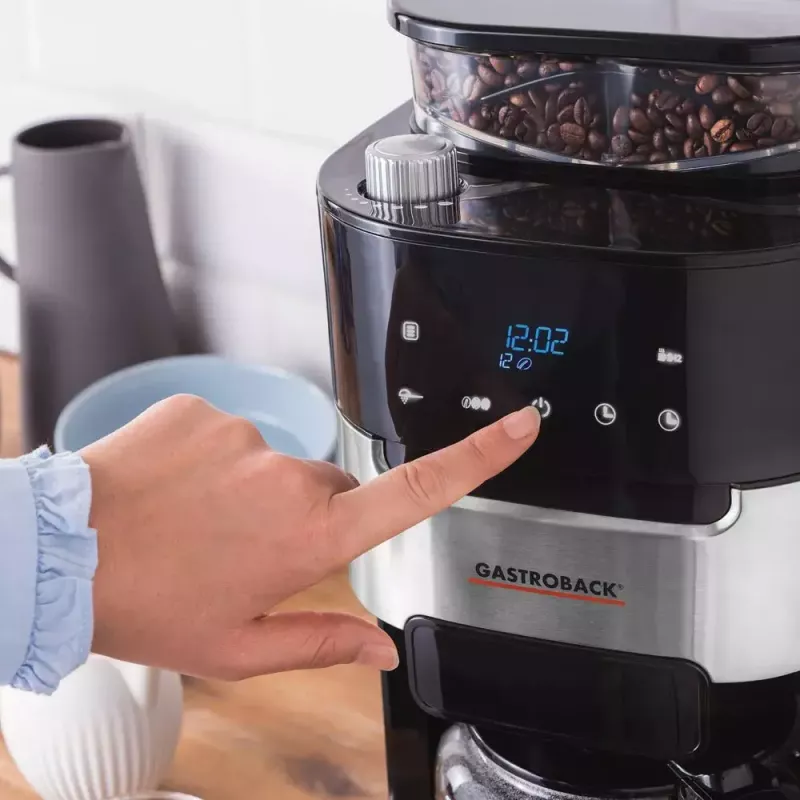 Filterkaffeemaschine Gastroback 1,5 L Grind & Brew Pro