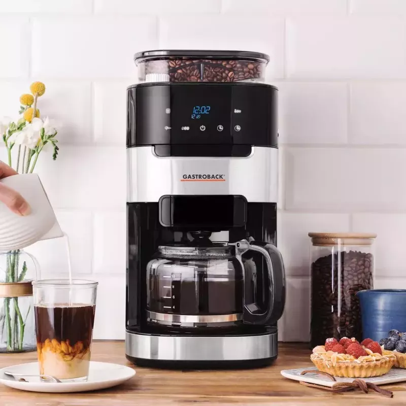 Filterkaffeemaschine Gastroback 1,5 L Grind & Brew Pro