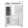 PC-Tower-Gehäuse DeepCool CG530U 4F Weiß — hinteres Netzteil, unterstützt 3x120 mm Seiten- + 1x120 mm Hecklüfter, 120/140 mm Lüfterhalterungen, 2,5-Zoll- und 3,5-Zoll-HDD