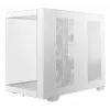 PC-Tower-Gehäuse DeepCool CG530U 4F Weiß — hinteres Netzteil, unterstützt 3x120 mm Seiten- + 1x120 mm Hecklüfter, 120/140 mm Lüfterhalterungen, 2,5-Zoll- und 3,5-Zoll-HDD