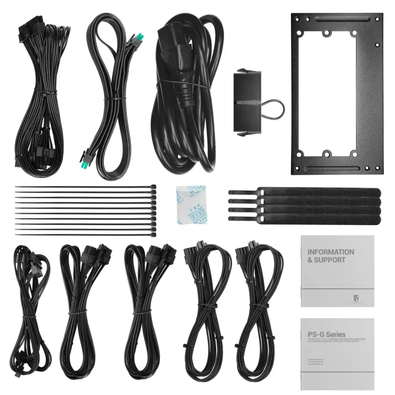 Netzteil DeepCool Gamer Storm PS750G 750 W ATX 20+4 Pin, FDB-Lüfter 92 mm, Schwarz