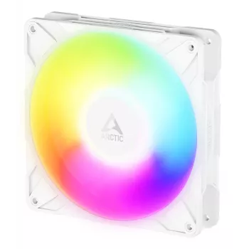ARCTIC Freezer P14 Pro Reverse A-RGB (White) - 3 Pack - 140 mm A-RGB PWM-Lüfter mit Kabel-Splitter