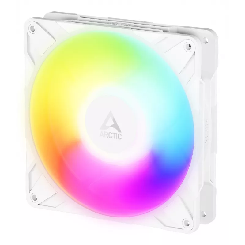 ARCTIC Freezer P14 Pro Reverse A-RGB (White) - 3 Pack - 140 mm A-RGB PWM-Lüfter mit Kabel-Splitter