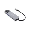 Equip 5-in-1 Multifunktionsadapter, 2,5GbE, USB-A x 2, USB-C x 1, USB-C, 100W USB PD