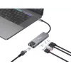 Equip 5-in-1 Multifunktionsadapter, 2,5GbE, USB-A x 2, USB-C x 1, USB-C, 100W USB PD
