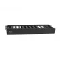 Equip 19 Zoll Rack-Mount Kabelmanagement-Panel, Schwarz