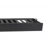 Equip 19 Zoll Rack-Mount Kabelmanagement-Panel, Schwarz