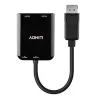 Lindy DisplayPort auf 2 Port HDMI MST Hub, DisplayPort, 2 x HDMI, Stecker, Buchse, Gerade, Gerade