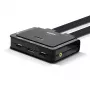Lindy 2-Port DisplayPort 1.2, USB Typ C, USB 2.0 und Audio Kabel KVM-Switch