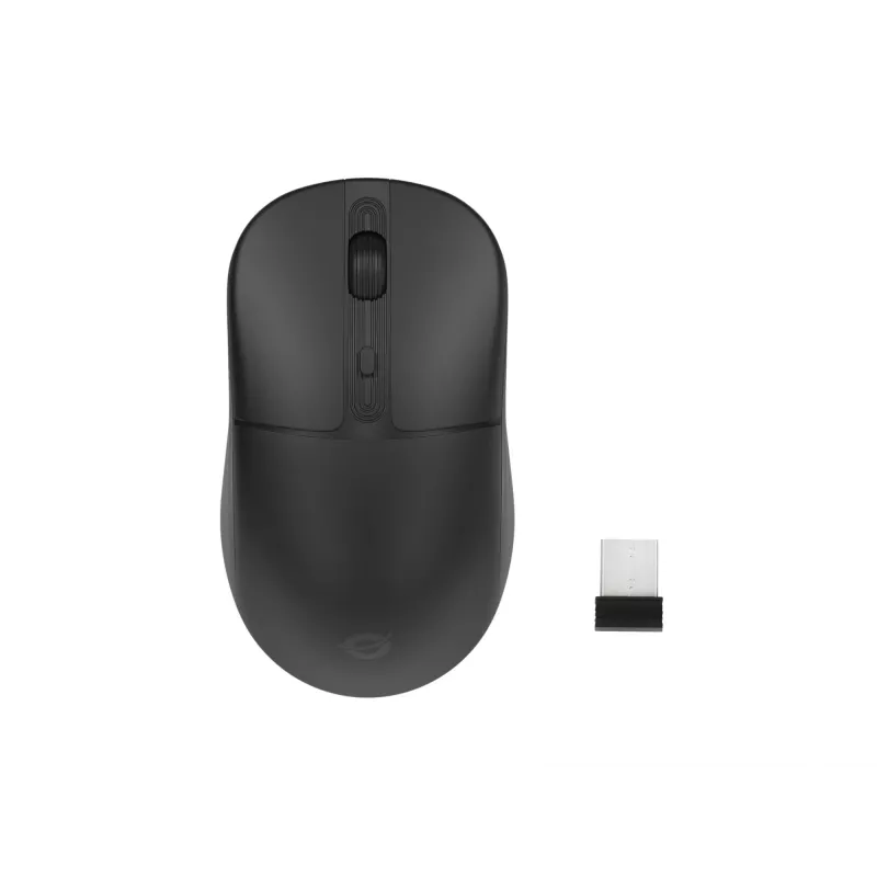 Conceptronic LORCAN04B 4-Tasten Dual-Mode Wireless-Maus, Bluetooth 5.2, 2,4 GHz