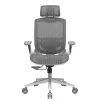 Universal-Gamingstuhl Cougar CGR-SPO-WHW — weiße Sitzfläche und Rückenlehne, max. Belastung 120 kg, Höhe 1170–1310 mm, Breite 680 mm