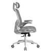 Universal-Gamingstuhl Cougar CGR-SPO-WHW — weiße Sitzfläche und Rückenlehne, max. Belastung 120 kg, Höhe 1170–1310 mm, Breite 680 mm