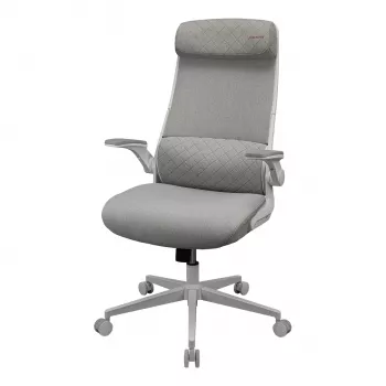 Büro-/Gaming-Stuhl Cougar Stryder — Stoff, Weiß; Breite 710 mm, Tiefe 675 mm, Höhe min. 115 cm