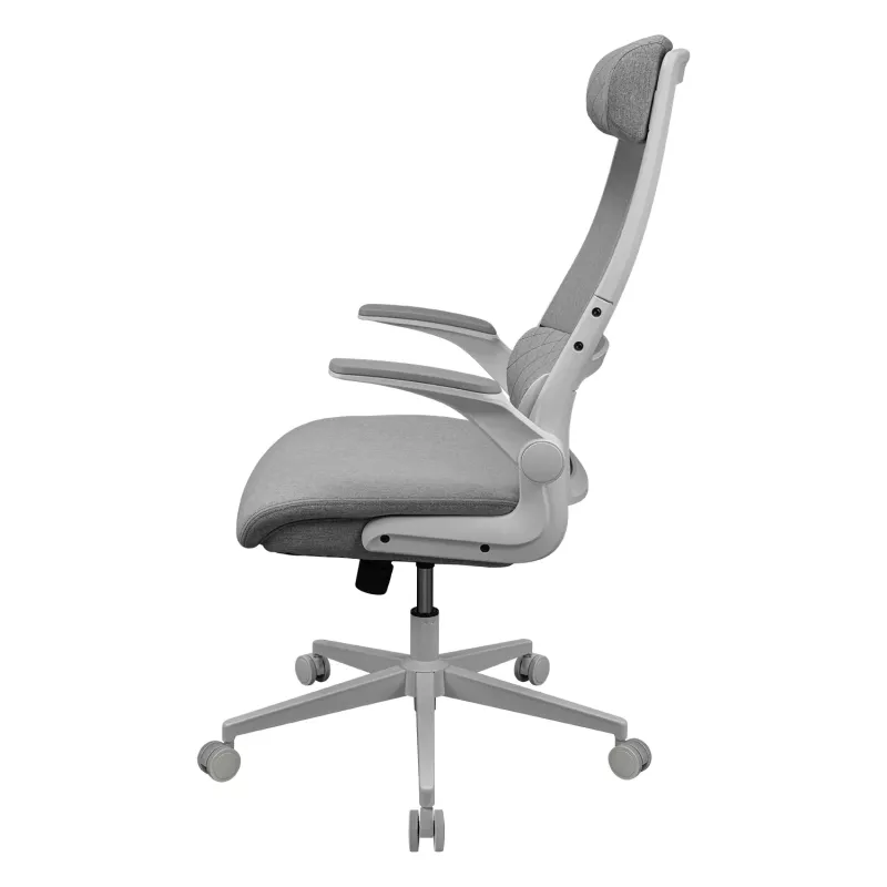 Büro-/Gaming-Stuhl Cougar Stryder — Stoff, Weiß; Breite 710 mm, Tiefe 675 mm, Höhe min. 115 cm