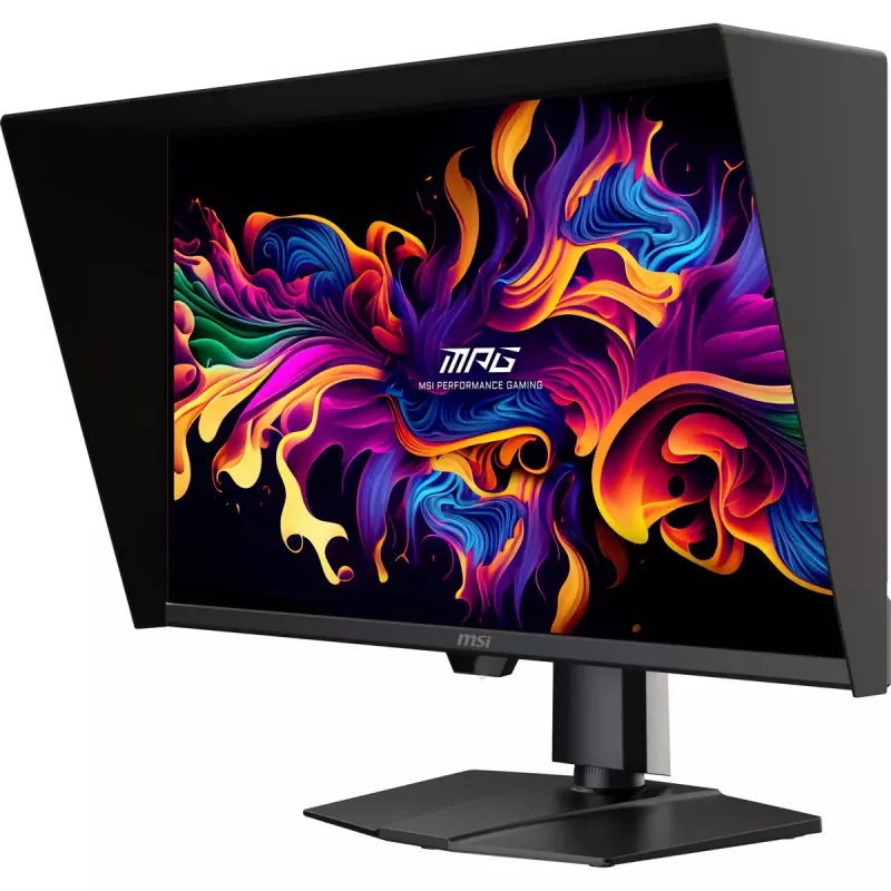 Computer monitor MSI MPG 271QRDE QD-OLED X50, 26.5 inch (67.3 cm), 2560×1440, QD-OLED, 1 ms, 16:9, USB 2.0 hub, VESA, height adjustable, Schwarz