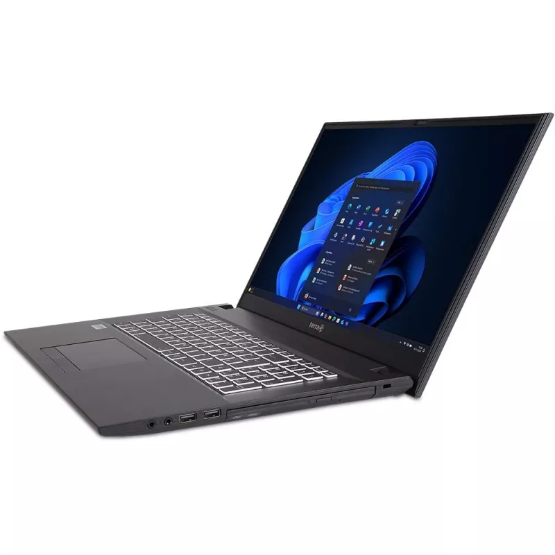 TERRA MOBILE 1716R Intel® Core™ i3 i3-1315U Laptop 43,9 cm (17,3 Zoll) Full HD 16 GB DDR4-SDRAM 500 GB SSD Wi-Fi 6 (802.11ax) Windows 11 Pro Deutsch Grau