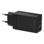 dbramante1928 re-charge IT EU Wandladegerät – 2× USB‑C 65W + 1× USB‑A, Innenbereich, AC, schwarz