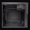 PC Micro Tower Gehäuse LC-Power 2004MB-V3, Micro-ATX/Mini-ITX, schwarz, obenliegendes Netzteil, unterstützt 2×3,5 Zoll + 2×2,5 Zoll, USB 3.2 Gen1